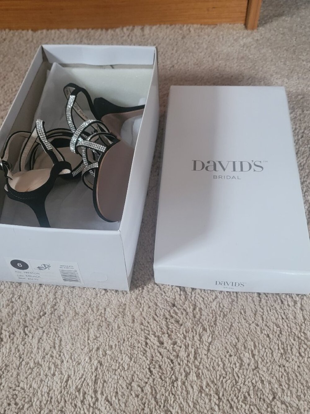 New David's Bridal Formal Sandals